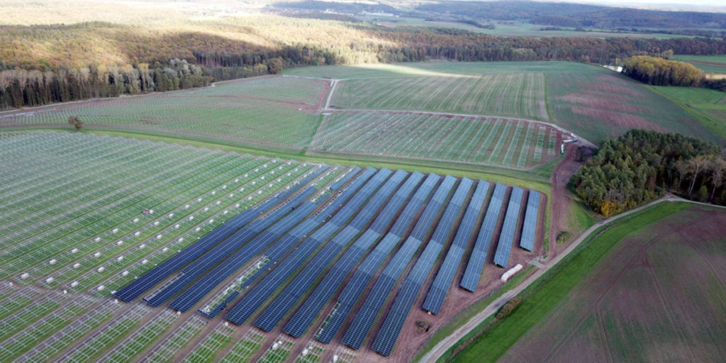 Leistungsstarke Module von Trina Solar für Bürgersolarpark von Maxsolar