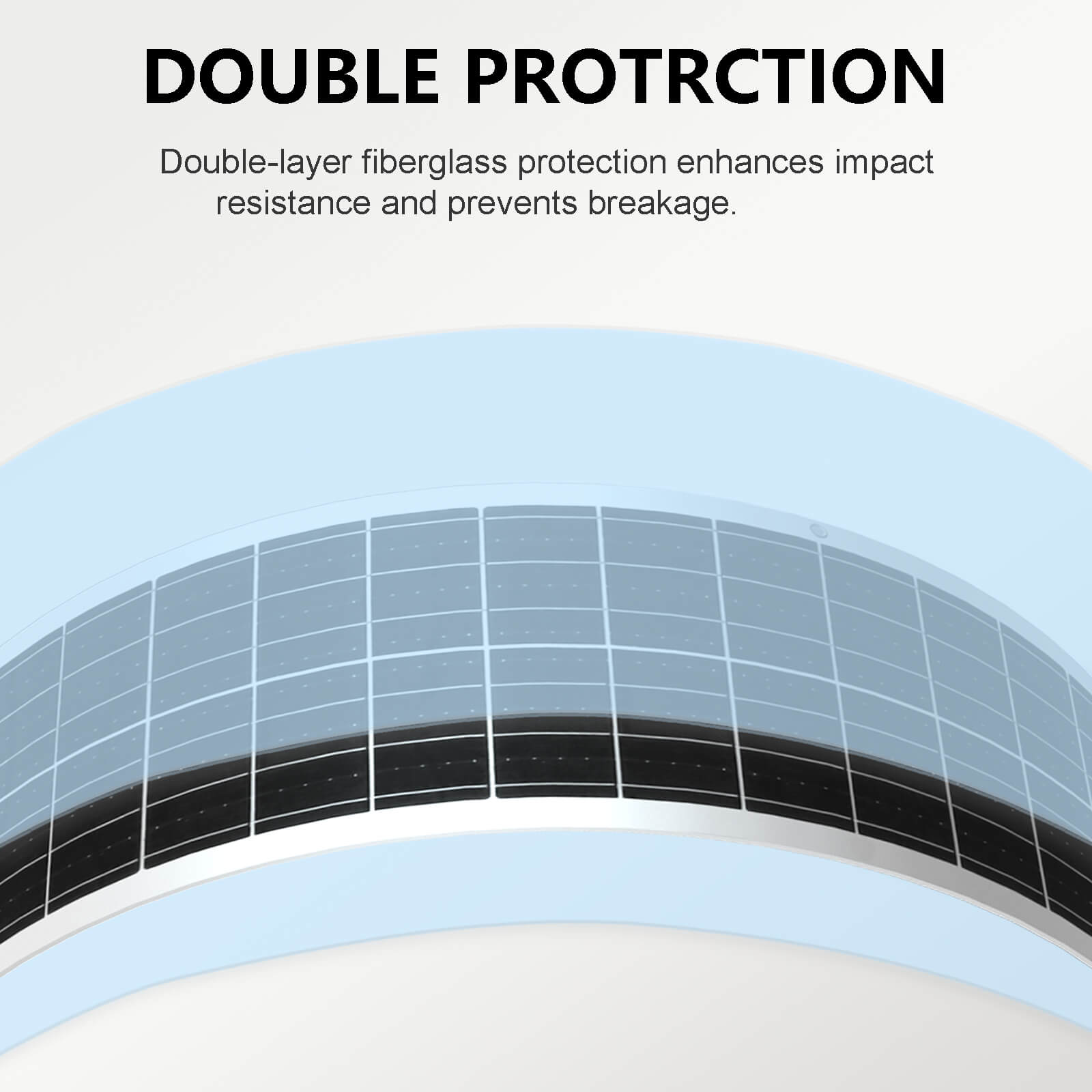 Xinpuguang  50W 12V  Flexible Solar Panel kit