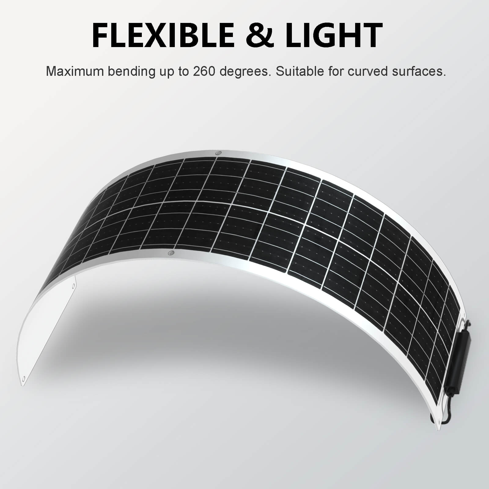 Xinpuguang  50W 12V  Flexible Solar Panel kit