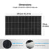 Xinpuguang 100W 12V Monocrystalline Solar Panel