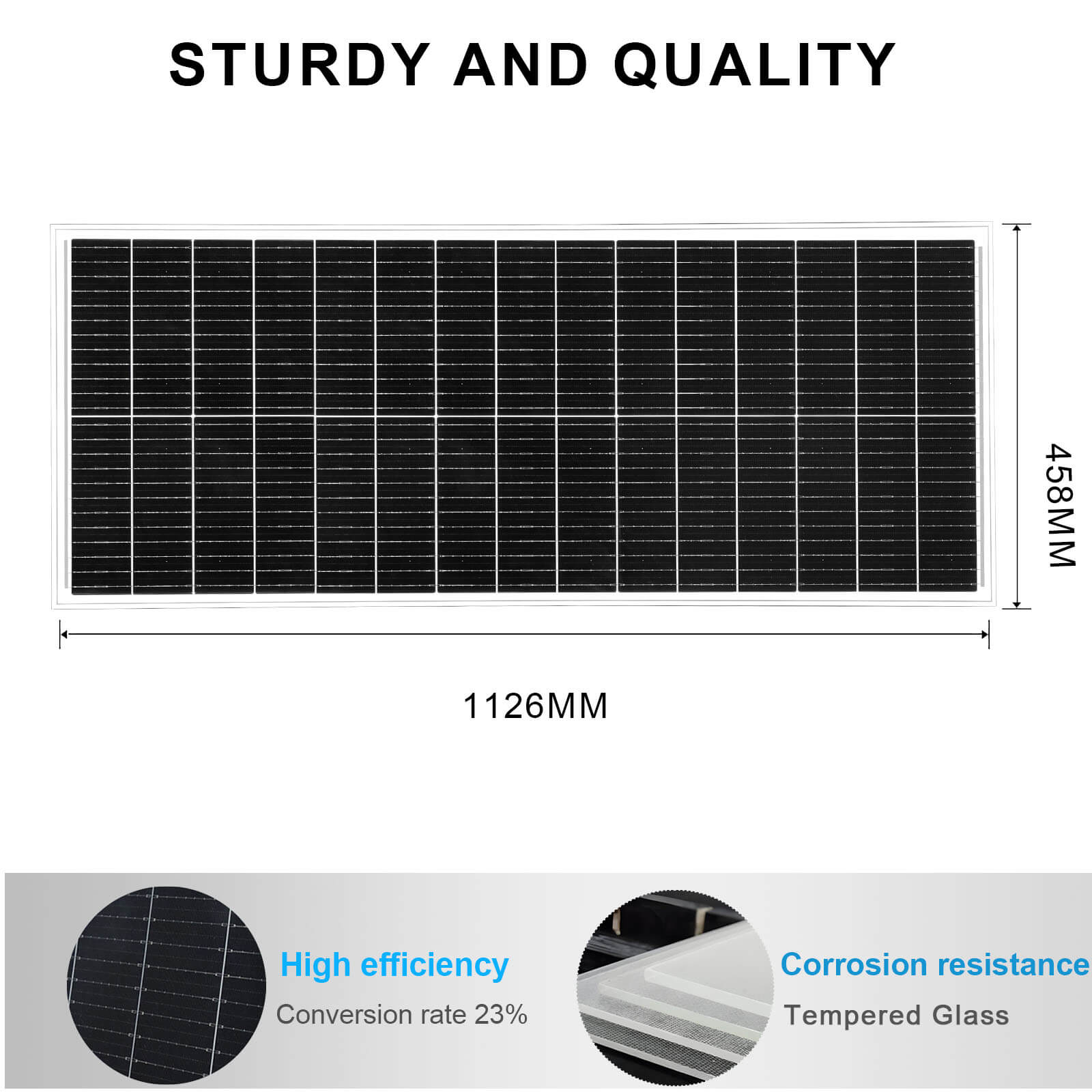 Xinpuguang 100W 12V Solar Panel