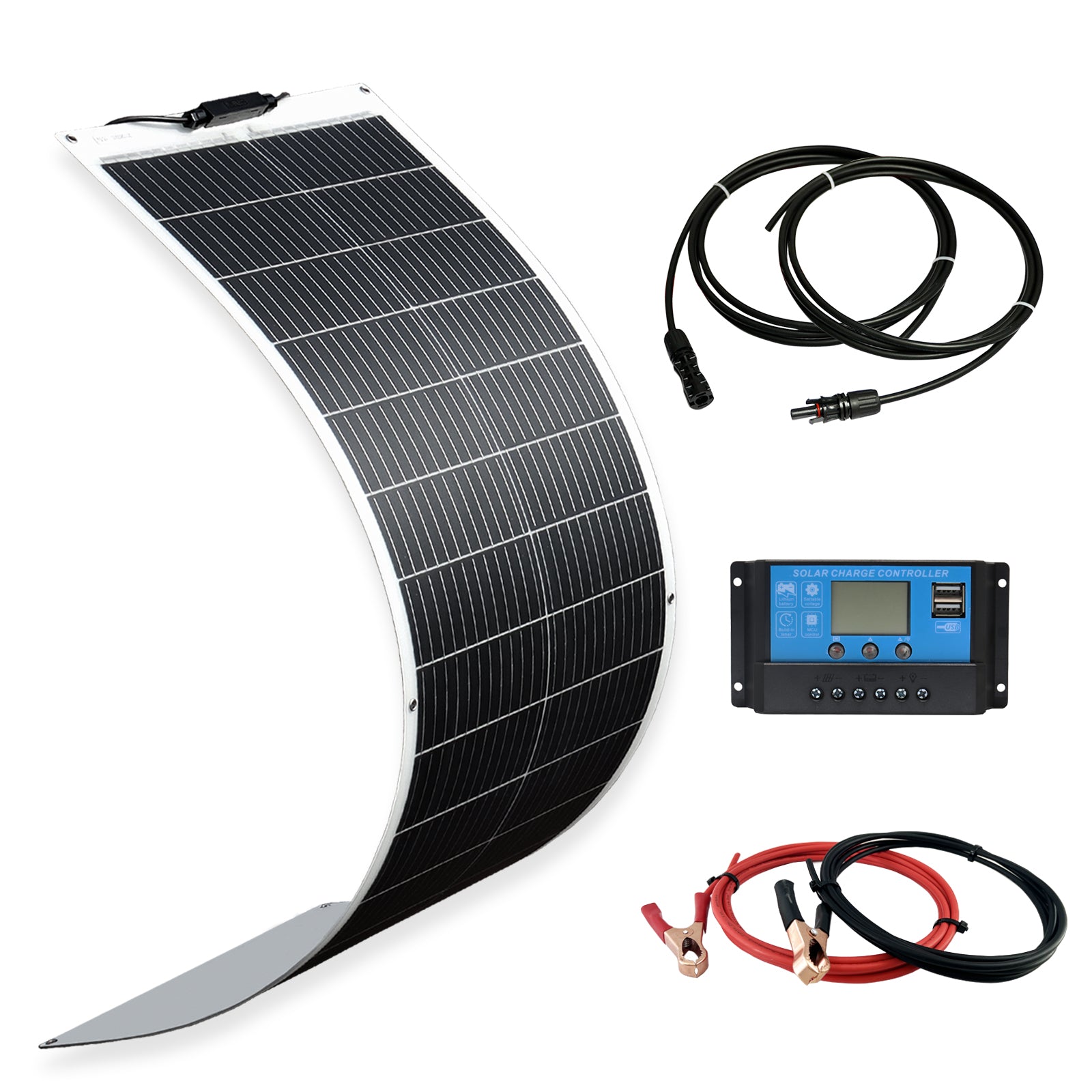 Xinpuguang 100W 12V  Flexible Solar Panel Kit