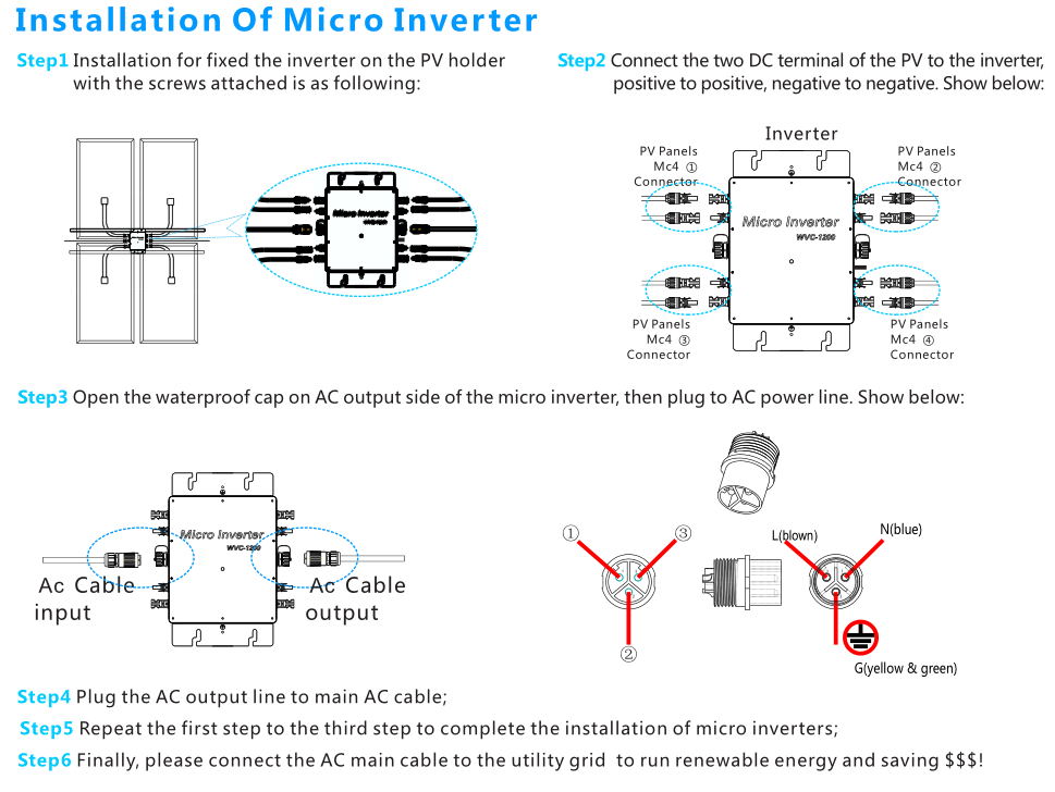 inverter balcony power plant