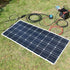 Solarparts 12Volt 100Watt  Monocrystalline flexible solar panels 